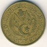 Algerian Dinar - 50 Centimes - Algeria - 1964 - Aluminum-Bronze - KM# 99 - Obv: Arms within wreath. Rev: Value in circle. - 0